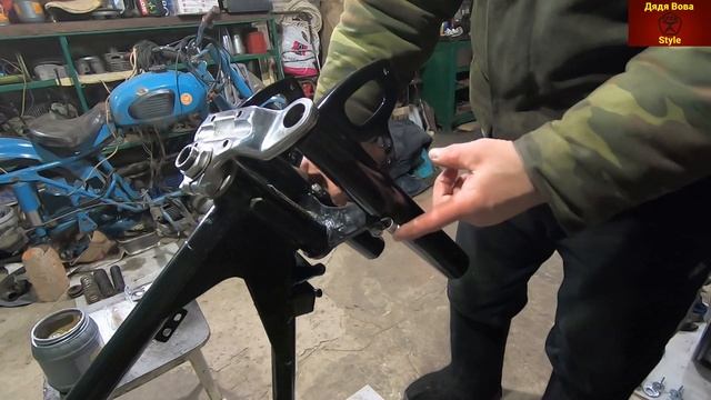 Восход-2 . Установка передней вилки . смотреть онлайн