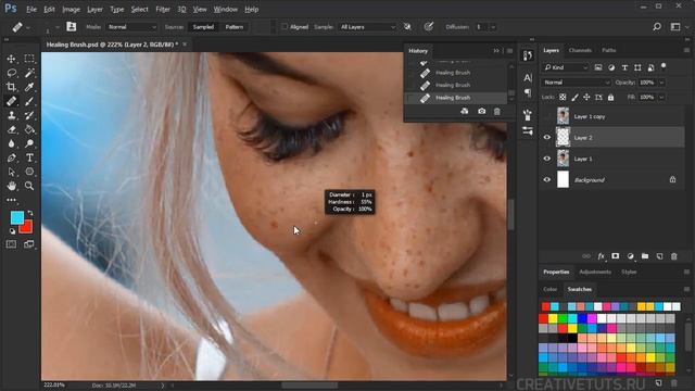 Healing Brush Восстанавливающая кисть Часть 1 смотреть онлайн