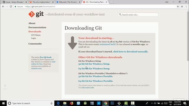 Git with Github-2 | How to Download Git and Install it | Full Course | смотреть онлайн