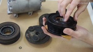 Муфта компрессора кондиционера Ford Focus 2. Основные неисправности и как с ними бороться.