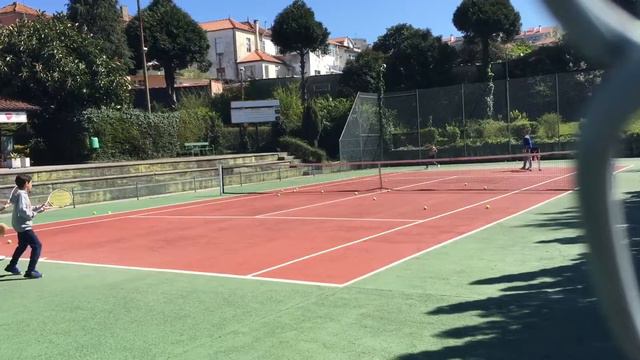 Tennis training 2 hours and 40min workout after смотреть онлайн