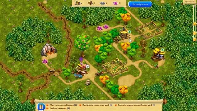 Игра Сад гномов геймплей Garden gnomes gameplay смотреть онлайн