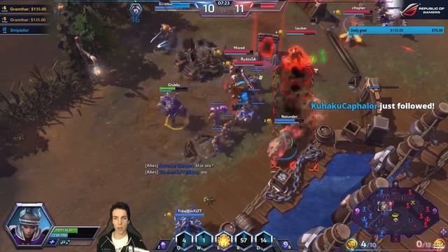 Grubby | Heroes of the Storm - Johanna Falling Sword - HL S3 - Blackheart's Bay смотреть онлайн