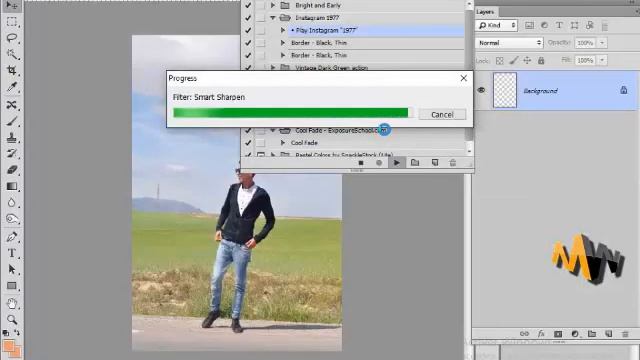Actoin photoshop cc Free Film Effect Photoshop Action смотреть онлайн