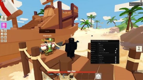 roblox islands gui op script farming auto sell all fly auto collect auto farm noclip ore farm