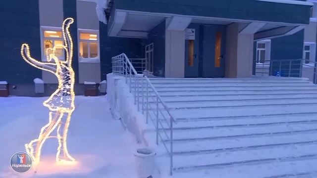 Норильск / февральский денек / 2023 / прогулка по городу смотреть онлайн