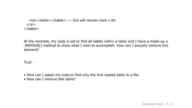 HTML : Delete first child node using BeautifulSoup смотреть онлайн