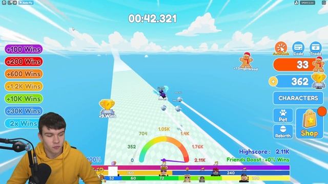 *NEW* ALL WORKING CODES FOR FLYING RACE CLICKER 2023! ROBLOX FLYING RACE CLICKER CODES смотреть онлайн