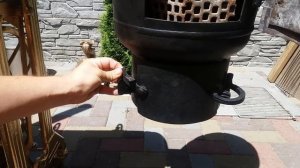 мангал (смокер) коптильня из газовых баллонов