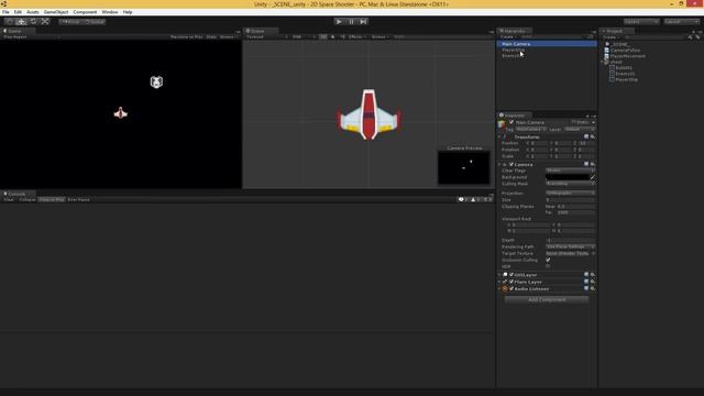 Unity Tutorial: 2D Space Shooter - Part 3 - 2D Rotations and Map Boundaries! смотреть онлайн