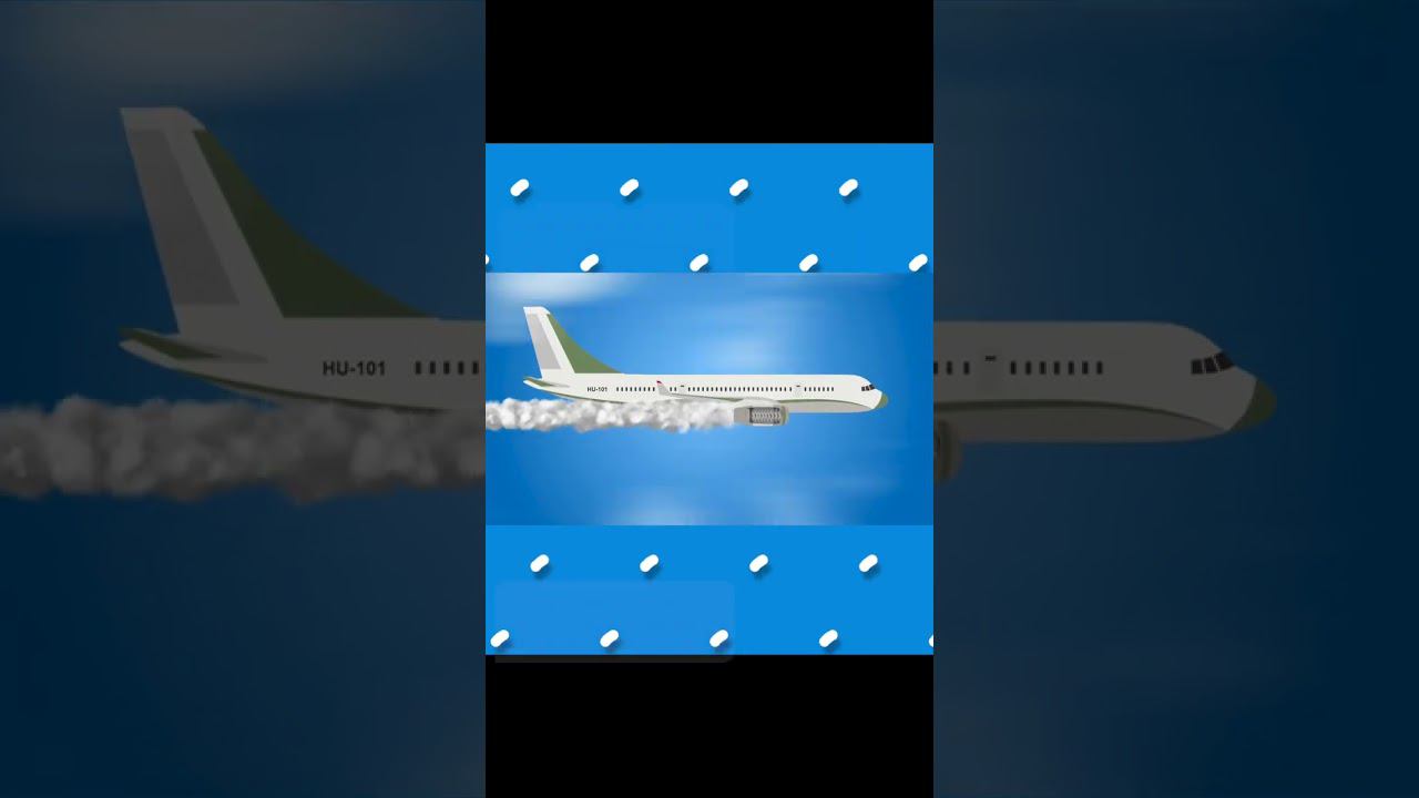 Что за белые полосы у самолёта? #shorts #авиация смотреть онлайн