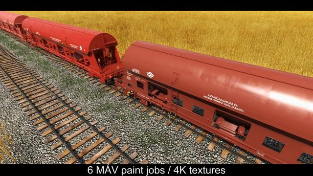 Transport Fever 2. High Quality Tadgs wagon / MÁV / Hungarian State Railways смотреть онлайн