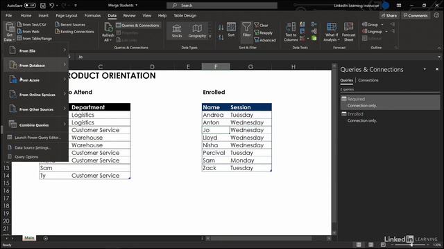 Inner join in Excel 30 смотреть онлайн