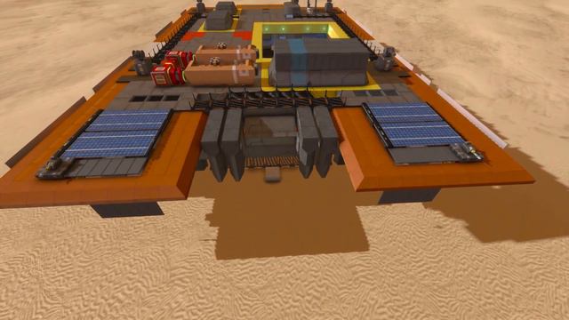 Desert Winds | Land-Carrier Kapr | Space Engineers смотреть онлайн