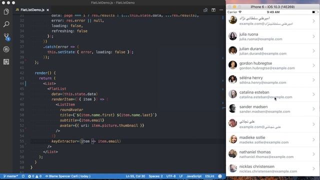 How to use the FlatList Component - React Native Basics смотреть онлайн