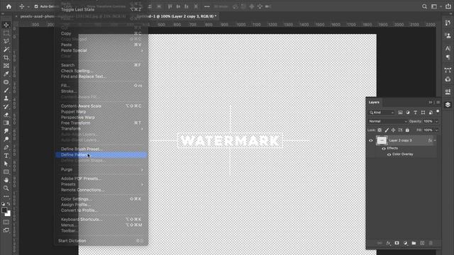 How To Add Watermark In Photoshop 2023 смотреть онлайн