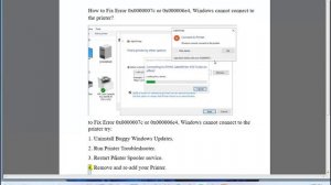 Fix Error 0x0000007c/0x000006e4, Windows cannot connect to the printer error in Windows 11/10/8/7