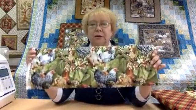 Как сшить наволочку из крупноузорной ткани? Лоскутный эфир 194. Печворк 16+ смотреть онлайн