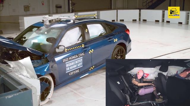 2022 Honda Civic Crash Test смотреть онлайн