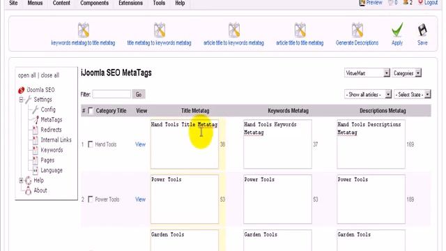 How to edit virtuemart metatags using SEO - YouTube-19.flv смотреть онлайн