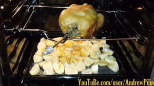 Первое применение гриля в духовке на газовой плите Beko CSG 52111 GW