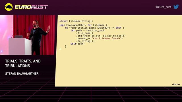 Trials, traits, and tribulations - Stefan Baumgartner - EuroRust 2022 смотреть онлайн