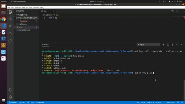 34 Git cherry pick смотреть онлайн