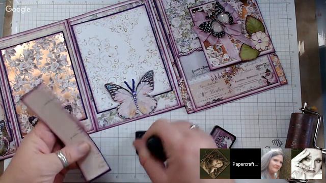 Lavender Mini Album (Pages 3 & 4) Small dollar store haul смотреть онлайн