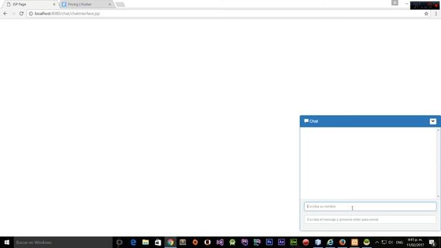 Chat en tiempo real con JSP y Pusher 1/10 смотреть онлайн