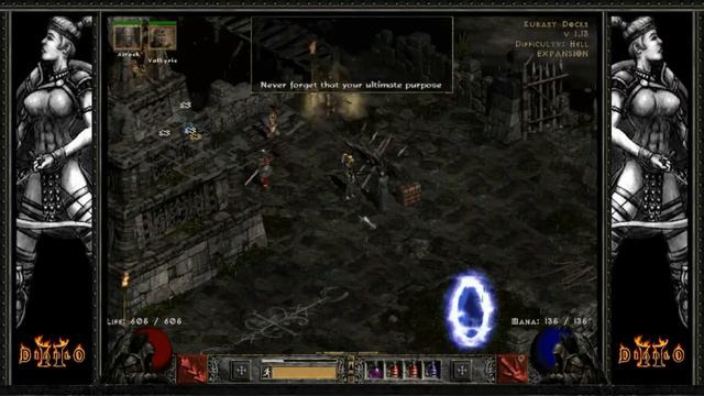 Let's Play Diablo 2 LOD - Amazon Bowazon [Hell] - Part 114: Jade Figurine & Spider Cavern смотреть онлайн