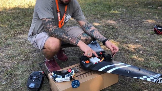 Обзор на крыло SonicModell AR V2 900. FPV Wing Review.