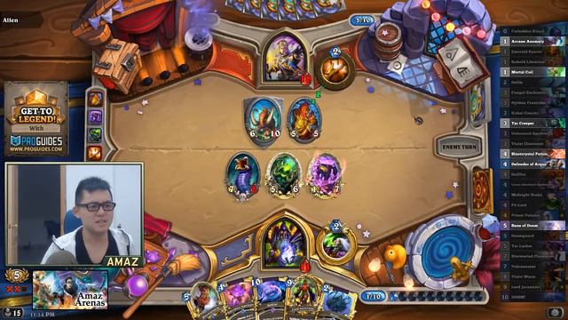 Amaz 12 wins Warlock Arena - Lord Zaraxxus & The Gift of GOD! смотреть онлайн