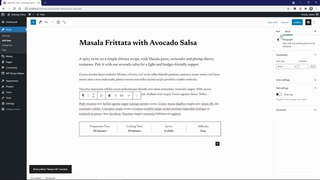 The Best WordPress Recipe Plugin? WP Recipe Maker Tutorial смотреть онлайн