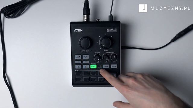 Aten AI MicLIVE UC8000 Podcastowy Mikser Audio