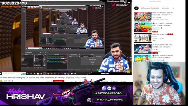 Shreeman legend react on hydra hrishav ? | Reaction on shreeman legend смотреть онлайн