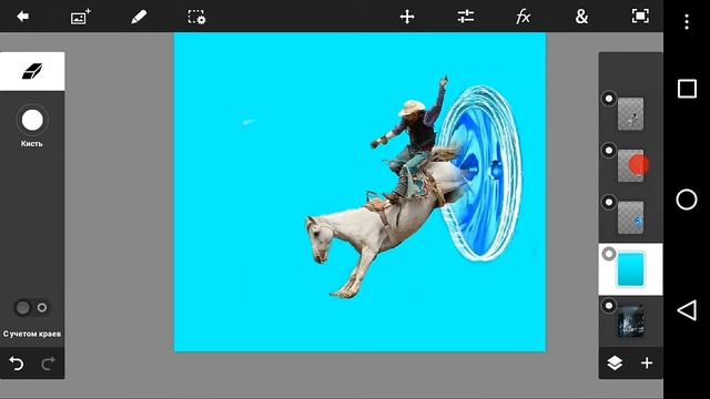 Как сделать портал на Андроиде?|Крутые идеи для фото |PS Touch Toutorial|Photo Manipulation Tutoria смотреть онлайн