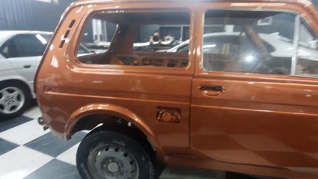 нива после покраски смотреть онлайн