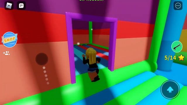 Playing a bounce castle game with my bestie смотреть онлайн