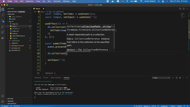 Save todo item in firebase part 6 смотреть онлайн