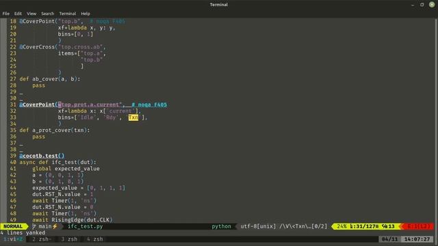 Cocotb tutorial Part 5: Functional Coverage смотреть онлайн