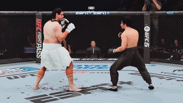 PS5 | Bruce Lee vs. Indian Old Woman (EA Sports UFC 5) смотреть онлайн