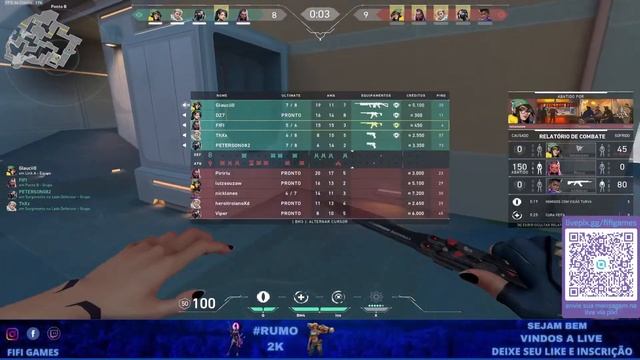 LIVE DE VALORANT #49 (JOGANDO COM AMIGOS ) смотреть онлайн