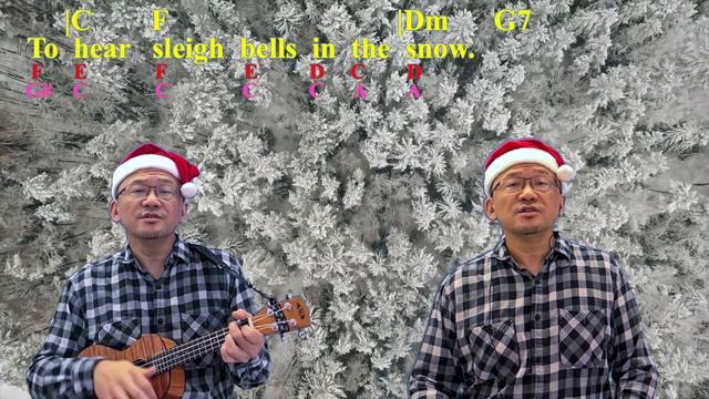 White Christmas 2 of 24 - Christmas Advent Calendar - Uke Play Along смотреть онлайн