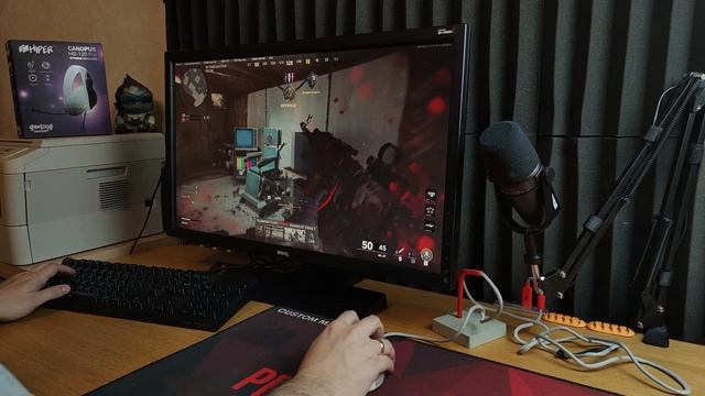 Обзор Hiper Canopus HS-120 Pro. 7.1 USB гарнитура с норм звуком за 3.5к смотреть онлайн