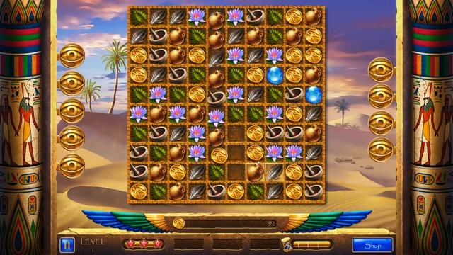 Legend of Egypt: Jewels of the Gods 2 Even More Jewels (Gameplay) смотреть онлайн