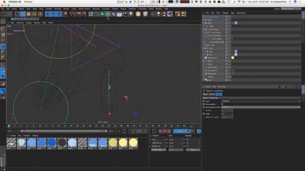 Cinema 4D Tutorial - Easy 3D Character Rigging (Rubber Hose Style)