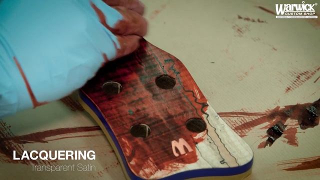 MAKING OF - Warwick Dolphin Pro I Bass - Spalted Maple Top #16-3245 смотреть онлайн