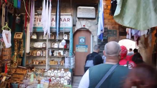 Израиль Иерусалим старый город путь в Храм Гроба Господня арабский рынок смотреть онлайн
