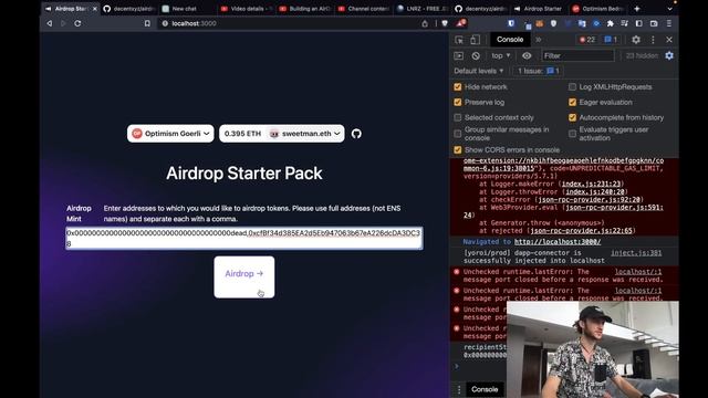 Building an AirDrop dApp for Digital Collectibles: Custom Recipient List and CSV Upload смотреть онлайн