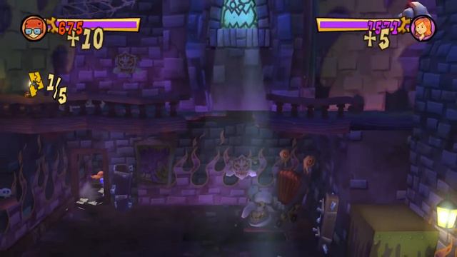 Совместное прохождение Скуби-Ду Зловещий замок #4 (Белка и Monster) смотреть онлайн